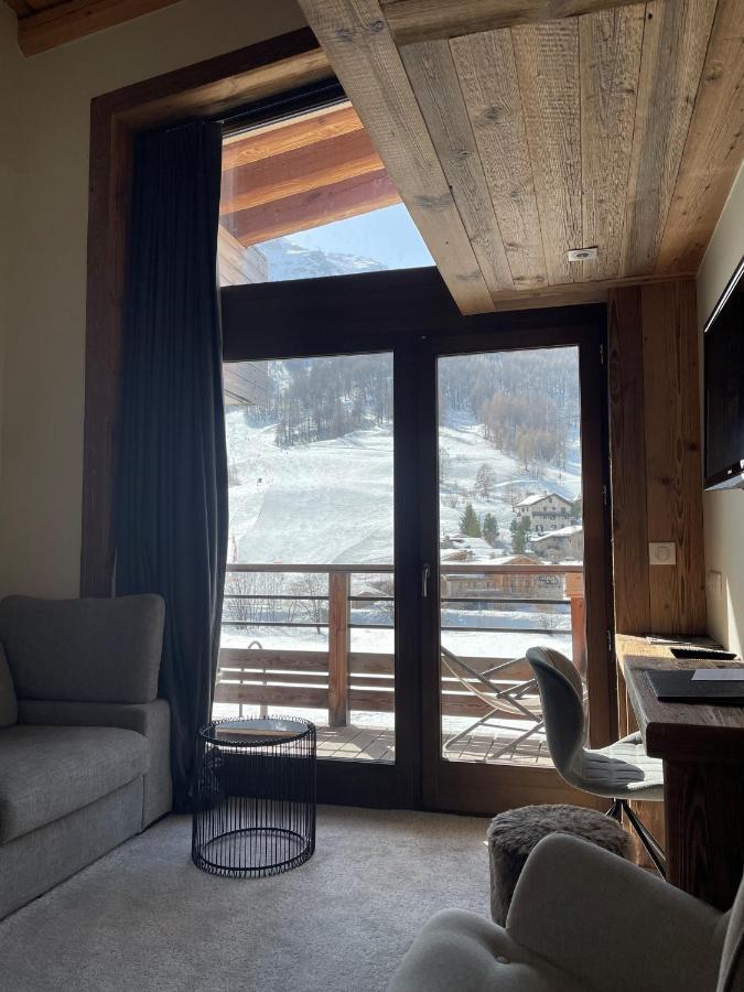 Hotel La Toviere Val-dʼIsère Exteriér fotografie