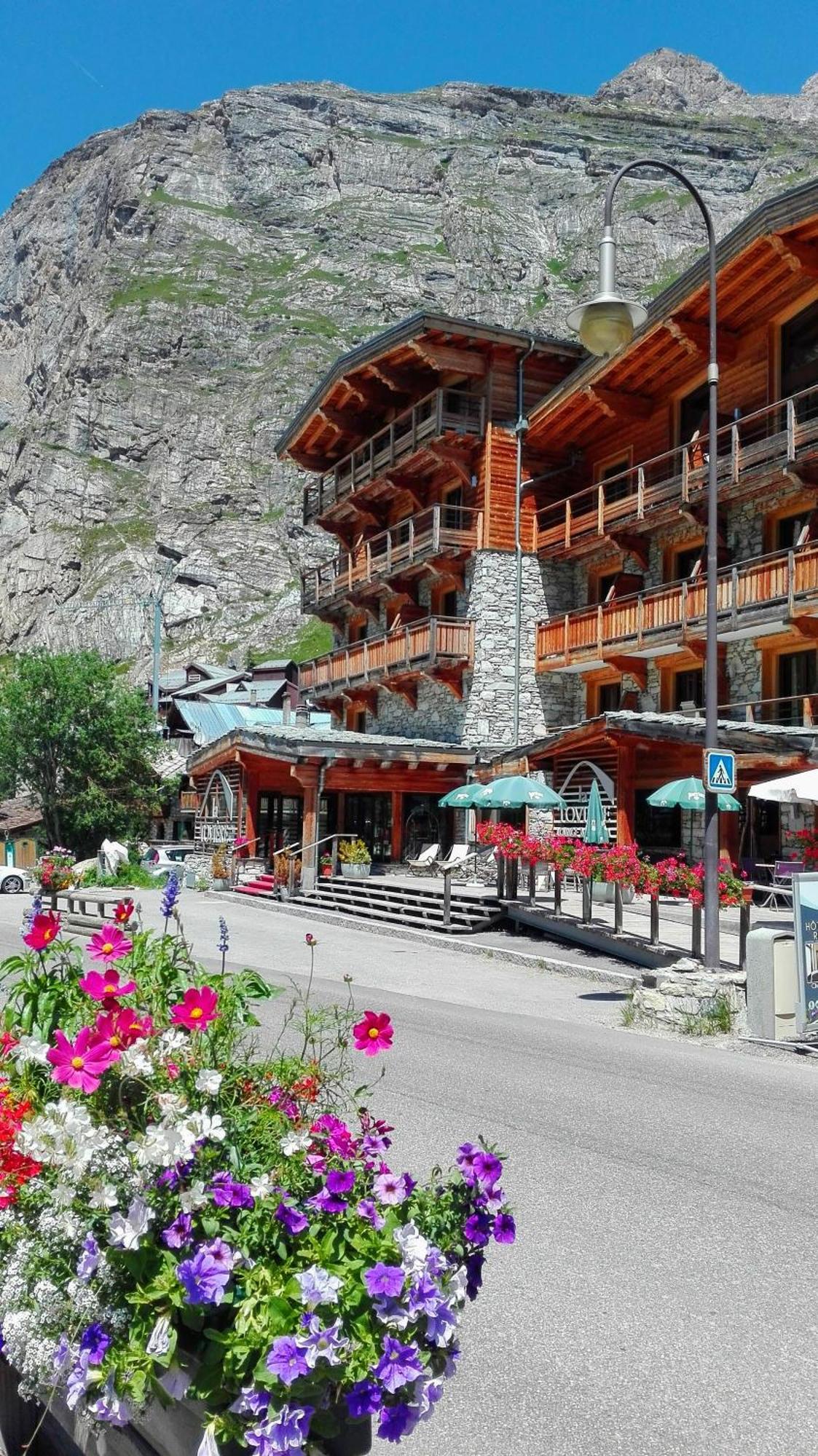 Hotel La Toviere Val-dʼIsère Exteriér fotografie
